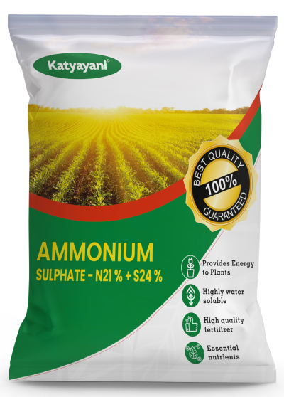 Katyayani Ammonium Sulphate | Nitrogen (21%) and Sulphur (24%) Fertilizer