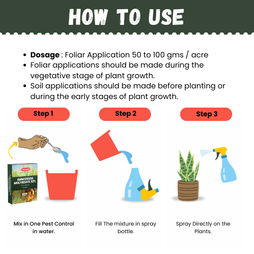 Katyayani Ammonium Molybdate 52% Fertilizer