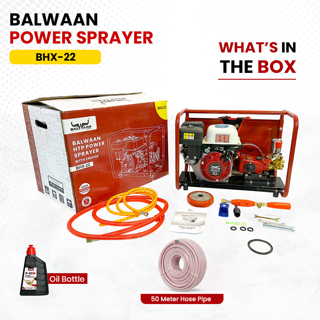 Balwaan HTP with Engine Portable Sprayer BHX-22