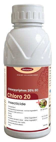Katyayani Chloro 20 - Chloropriphos 20% EC