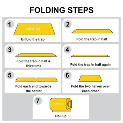 Mipatex Tarpaulin / Tirpal 11 Feet x 9 Feet 130 GSM (Yellow)