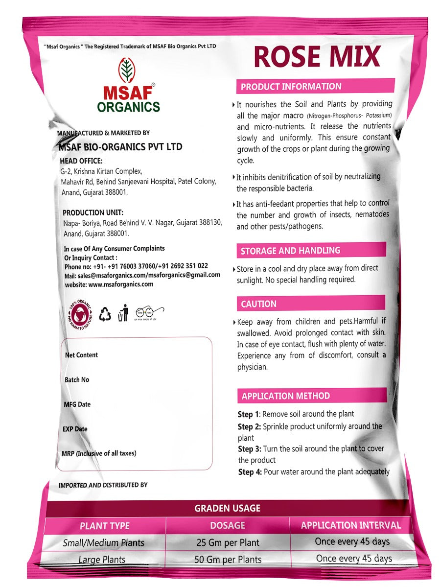 MSAF Rose Mix