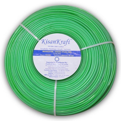 Nylon Rope 3.5mm X 2.5Kg 40meters Green for Brush Cutter