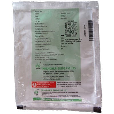 Chilli / Hot Pepper NS 1701