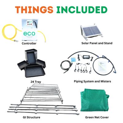 AgroStudio Eco Solar Green Fodder Hyroponics 24 Trays