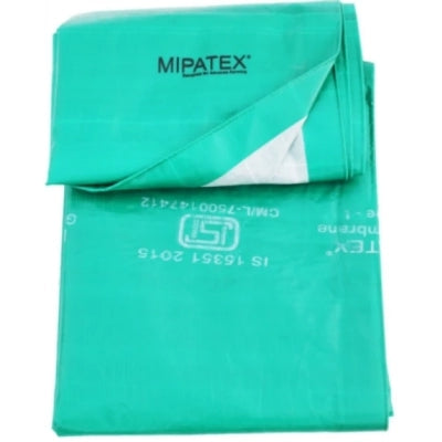 Mipatex Tarpaulin / Tirpal 27 Feet x15 Feet 150 GSM (Green/White)