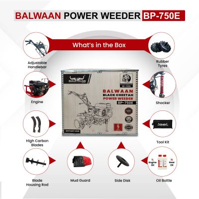 Balwaan Petrol Power Weeder (4-Stroke) BP-750E