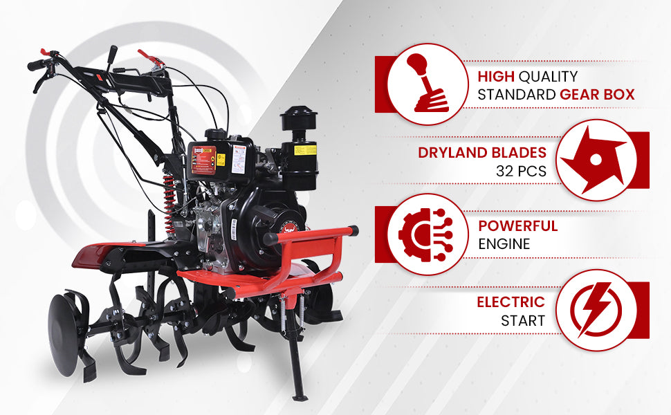 Balwaan Diesel Black Bull Power Weeder (4-Stroke) BP-850E