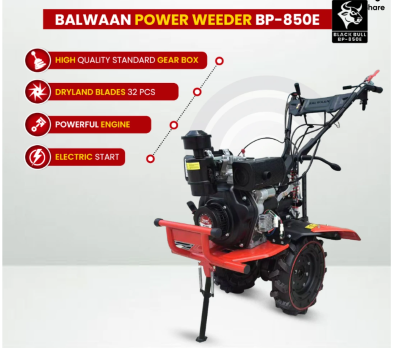 Balwaan Diesel Black Bull Power Weeder (4-Stroke) BP-850E