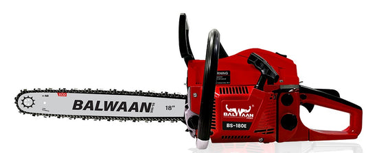Balwaan Petrol Chainsaw BS-180E Eco 58cc 18 Inches
