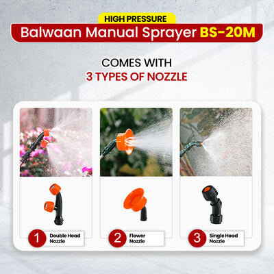 Balwaan Manual Sprayer 20 litres BS-20M