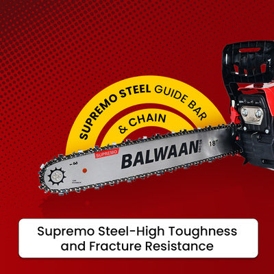 Balwaan Petrol Chainsaw BS-280 18 Inches (Supremo)