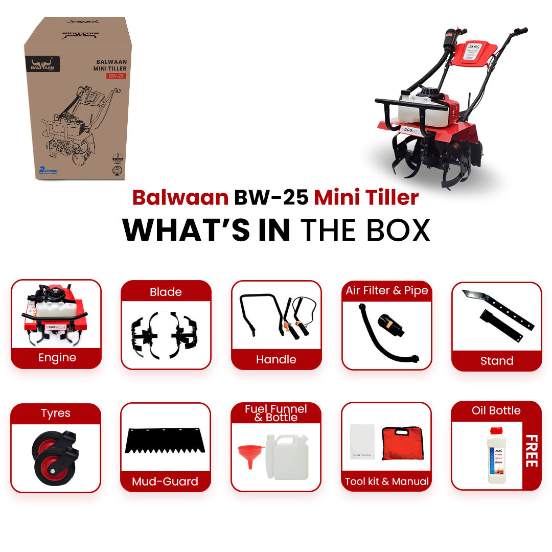 Balwaan Mini Power Weeder (BW-25)
