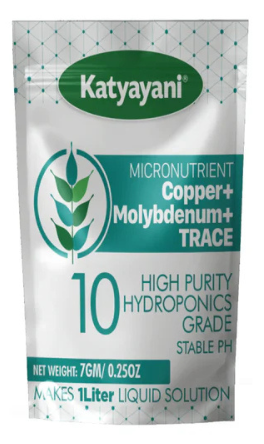 Katyayani Copper EDTA + Molybdenum for Hydroponics (7gramsx10)