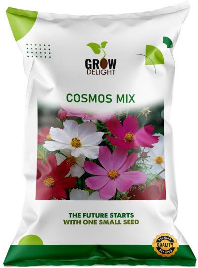 Grow Delight Imported Cosmos Mix - 200 seeds