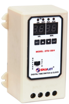Skylet Digital Time Switch & Clock DTS-120/4