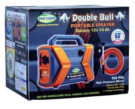 Double Bull Battery Operated Sprayer & Car Washer