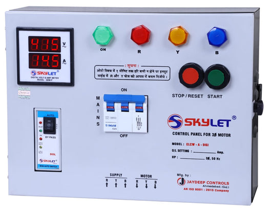 Skylet Three Phase DOL Panel ELCW-A-DG