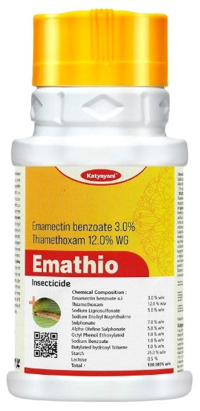 Katyayani Emathio - Emamectin Benzoate 3% + Thiamethoxam 12% WG