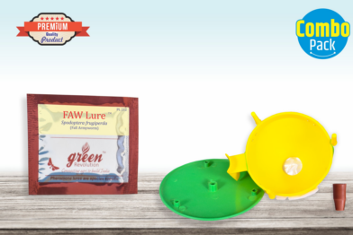 Combo Pack of Funnel Pheromone Trap + FAW Pheromone Lure