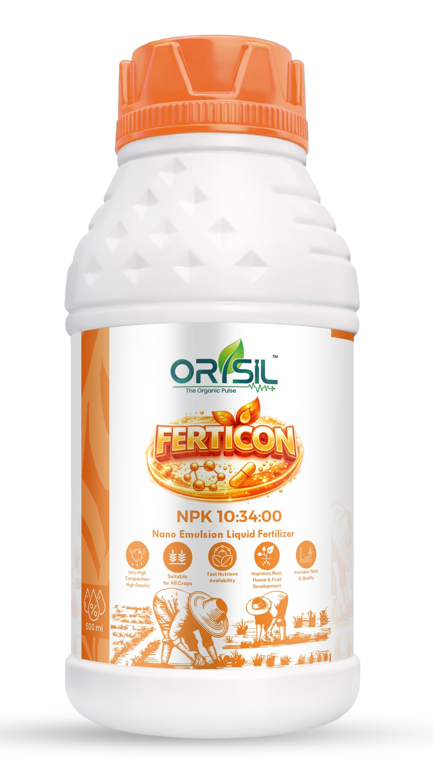Annadata ORISIL Ferticon Liquid NPK 10:34:00