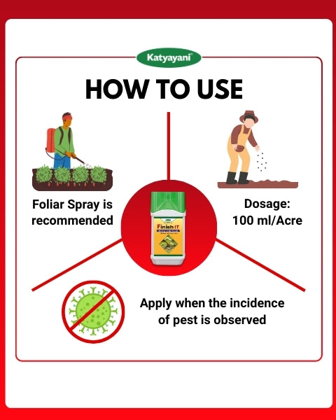 Katyayani Finish IT - All in One Larvicide | Organic Insecticde