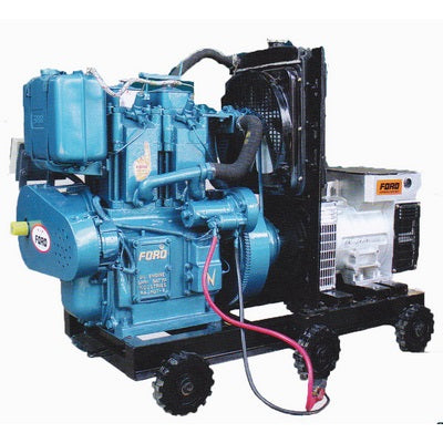 Radiator Generator Set Diesel Water Cool 10K.V.A. 240V