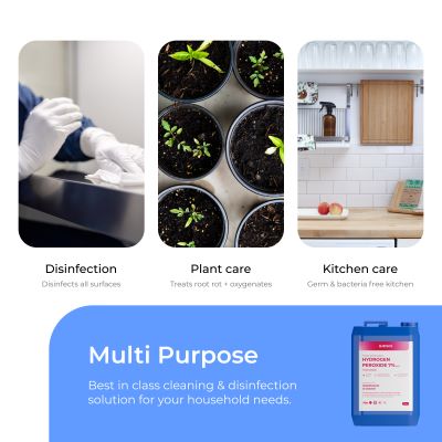 Wesol Hydrogen Peroxide 7.6% w/w Floor Cleaner Solution