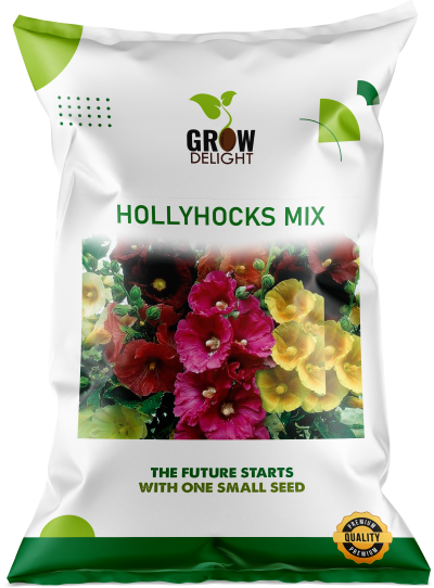 Grow Delight Imported Hollyhocks Mix