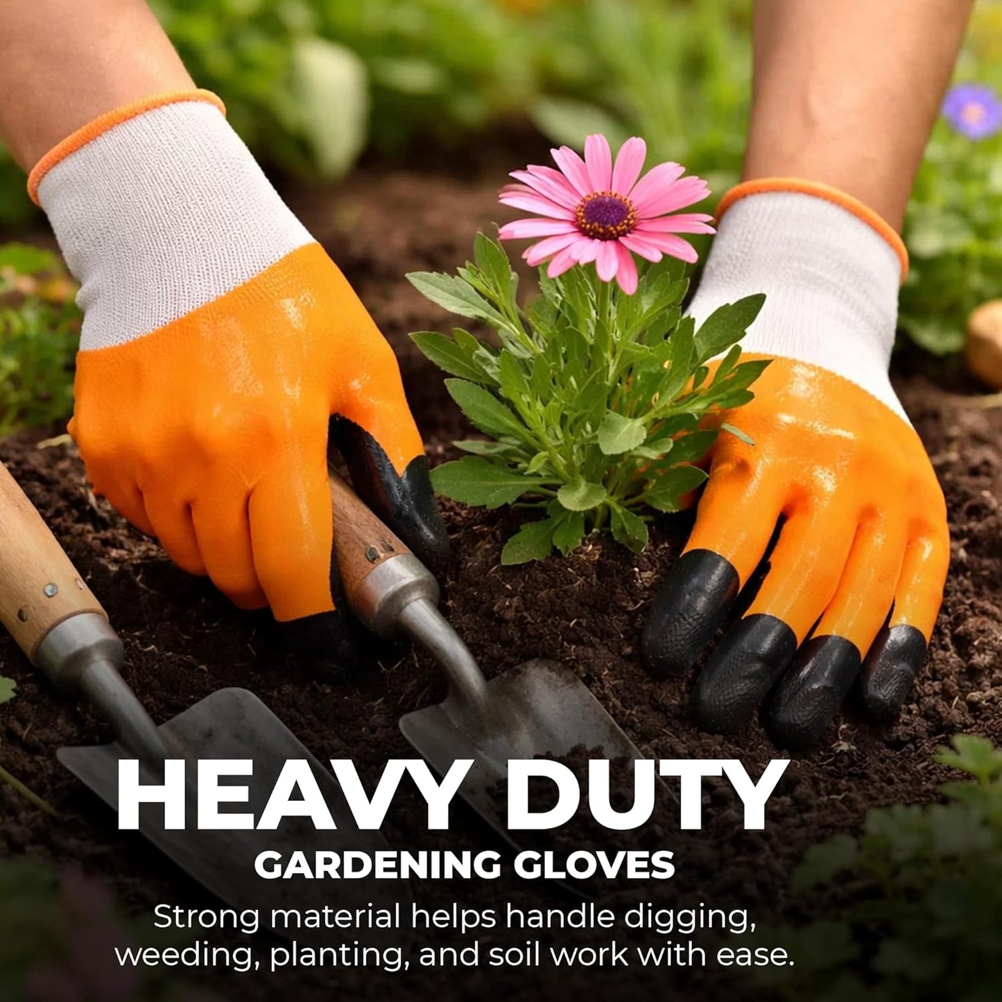 Dian Professional Gardening Gloves for Men & Women | Thorn Proof Nitrile Coated