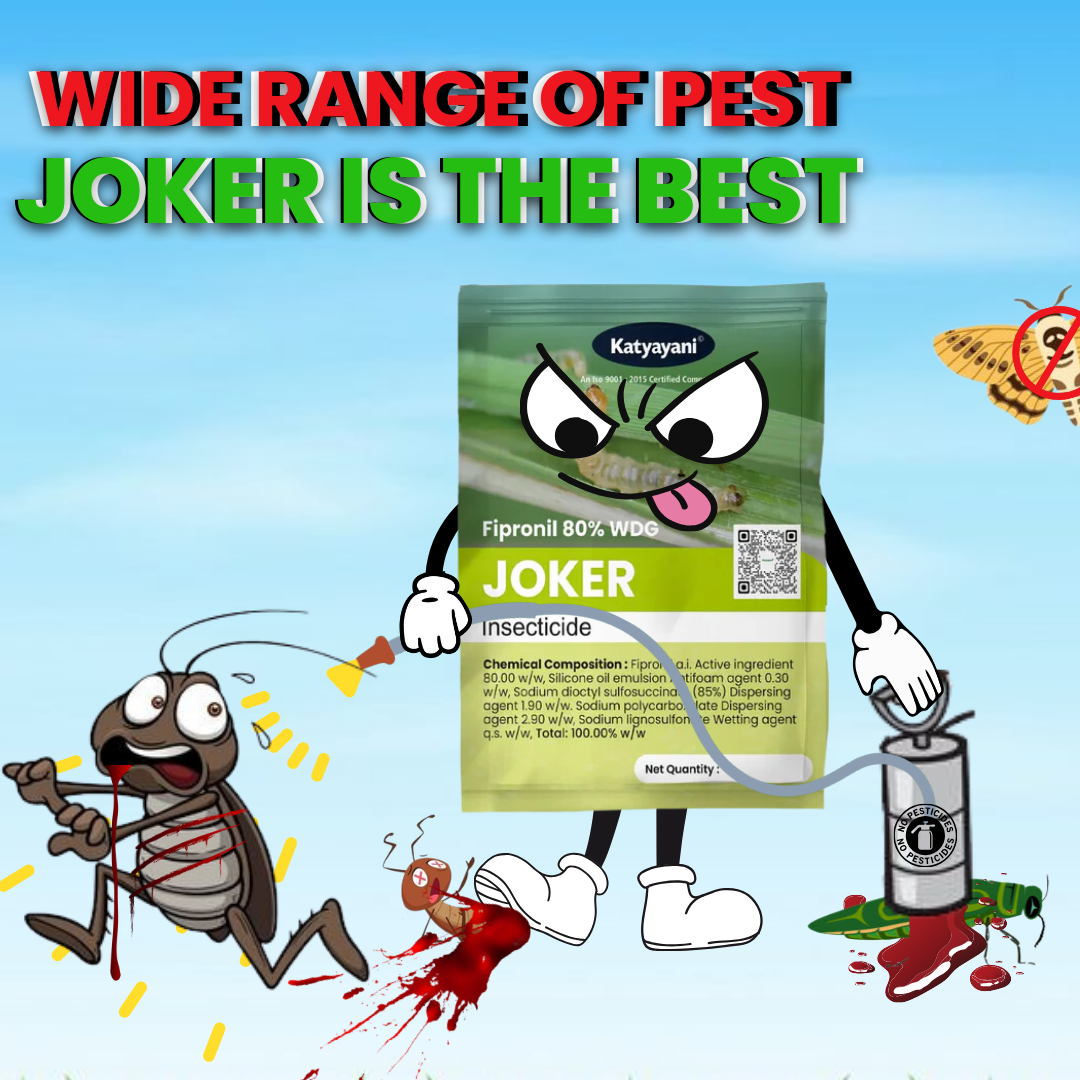 Katyayani Joker - Fipronil 80% WG | Insecticide