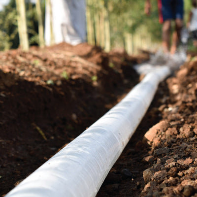 Mipatex HDPE Laly Flat Lapeta Rain Pipe 60 Meter - 3 inch