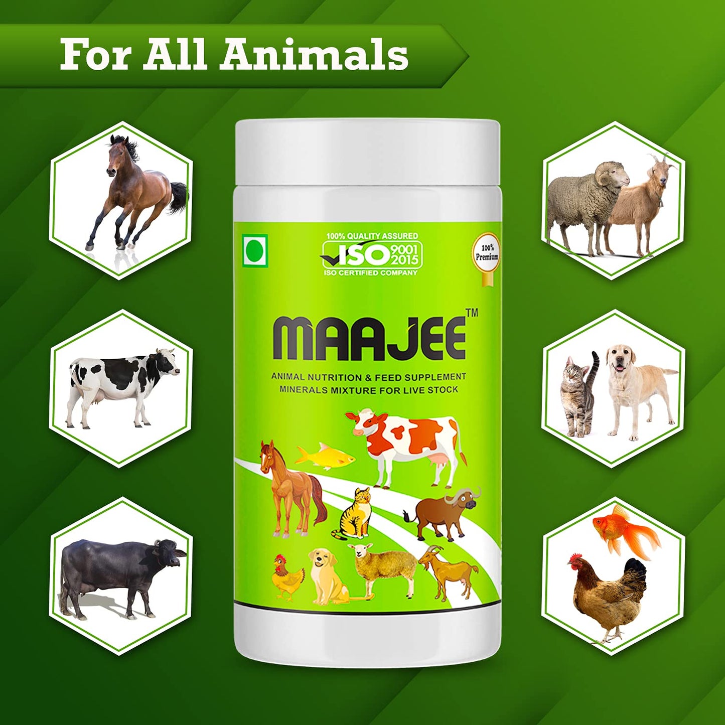 Maajee Animal Minerals Mixture 908 grams (B2G1)