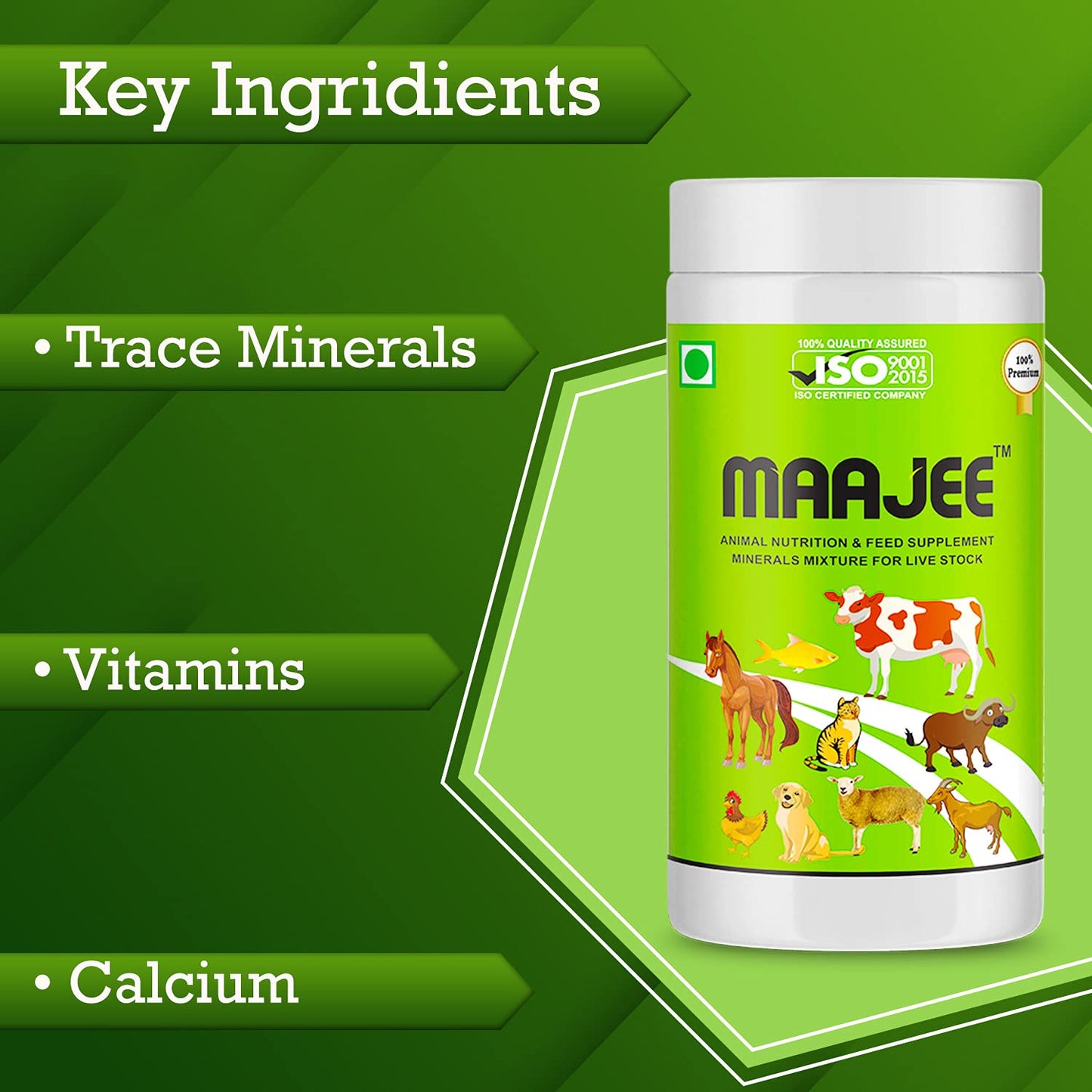 Maajee Animal Minerals Mixture 908 grams (B2G1)