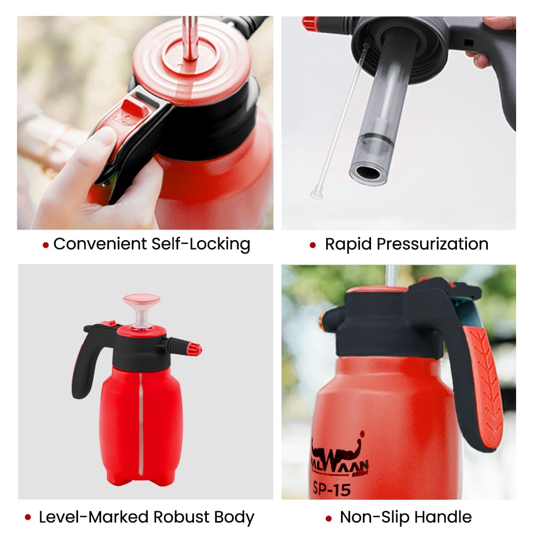 Balwaan Manual Pressure Sprayer 1.5 litre SP-15