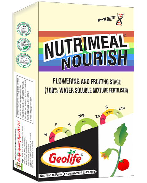 Geolife Nutrimeal Nourish (For Flowering and Fruiting Stage)
