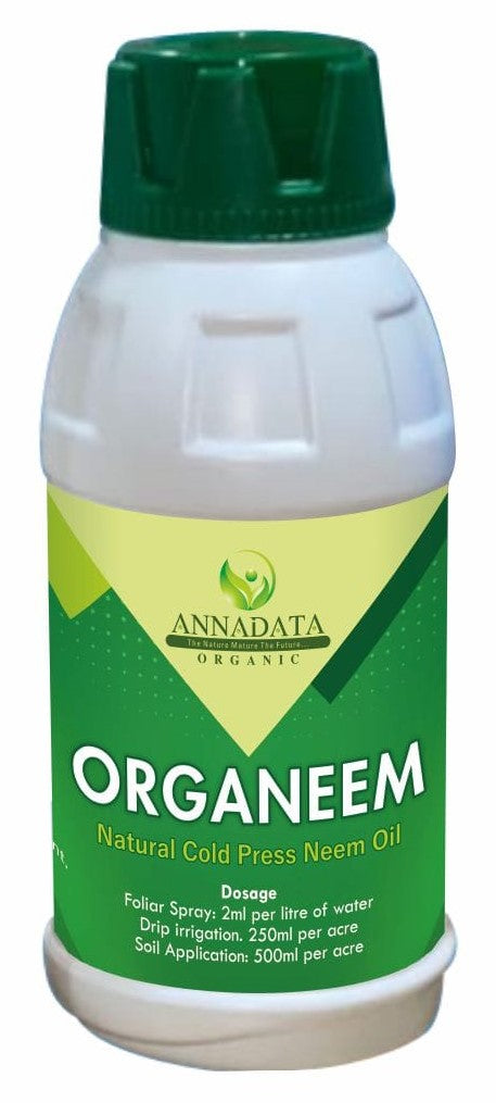 Annadata Organeem - Natural Cold Press Neem Oil 250 ml