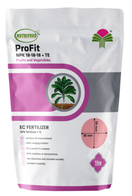 Nutrifeed Profit N:P:K 18:18:18 +TE 1 Kg