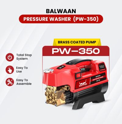 Balwaan Electric Pressure Washer PW-350