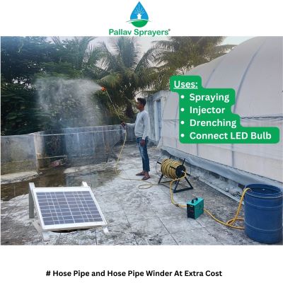 Pallav Multipurpose Solar Sprayer PSV4 with 100 meter Hose Pipe