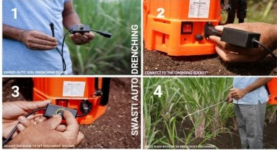 Swasti Auto Soil Drenching Device