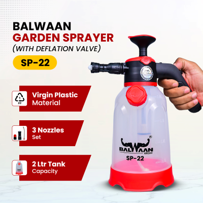 Balwaan Manual Sprayer With Measuring Cap 3in1 (2L) SP-22