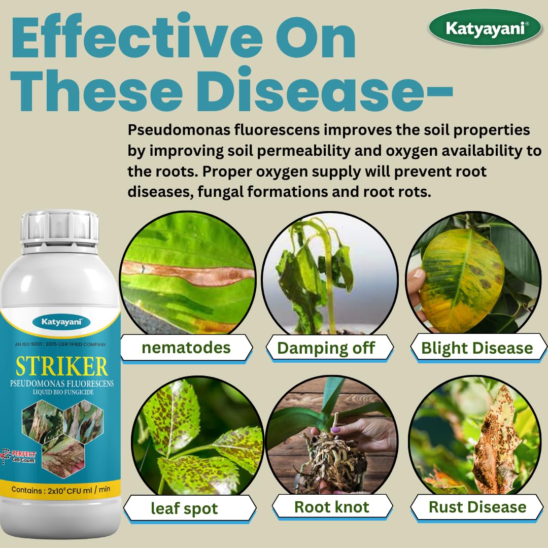 Katyayani Striker - Pseudomonas Fluorescence - Bio Fungicide