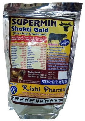 Rishi Glycine Chelated Supermin Shakti Gold