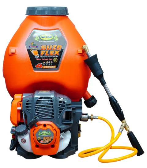 Pad Corp Suzo Flex | 4 Stroke Petrol Engine Operated Power Sprayer | 20 liter