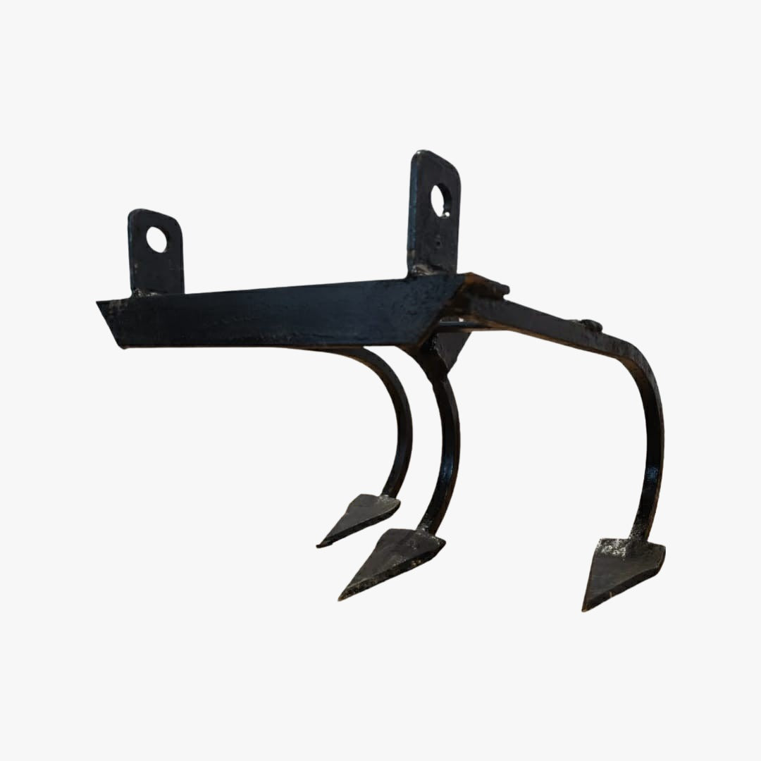 Krishi Raj Gen 3 Electric Tiller 1200W with Battery + Iron Wheel + E-Scooty Attachment