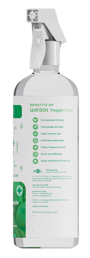 Wesol Vegetable & Fruit Wash Liquid - 500 ml