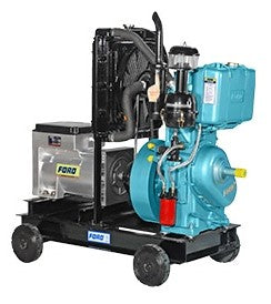 Radiator Generator Set Diesel Water Cool 6.5K.V.A. 240V