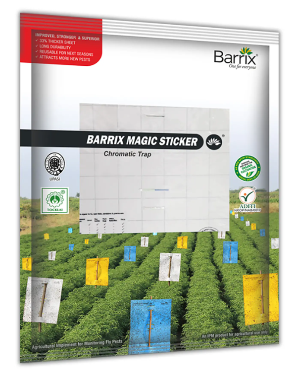 Barrix Magic Sticker Chromatic Trap - White Sheet
