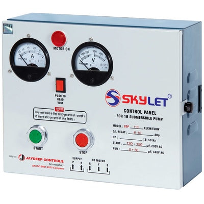 2 H.P. Single Phase Submersible Pump Control Panel (ELCW-ECO)